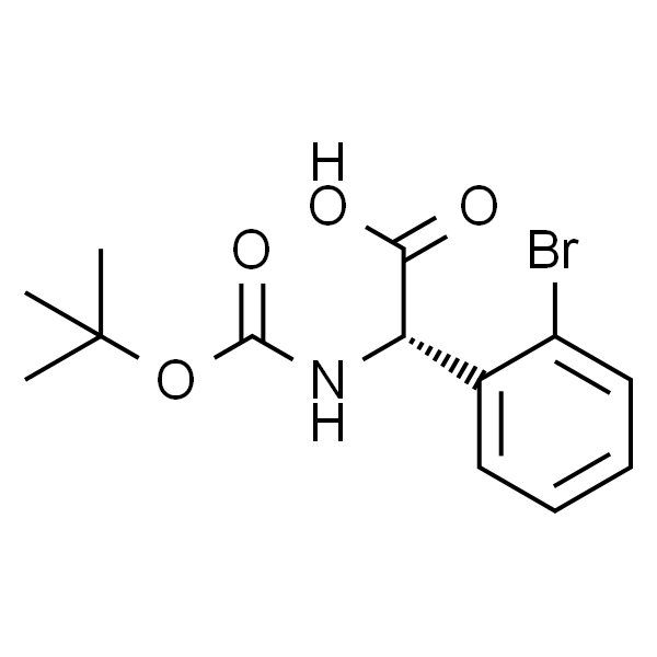 (S)-N-Boc-2-氨基-2-(2-溴苯基)乙酸