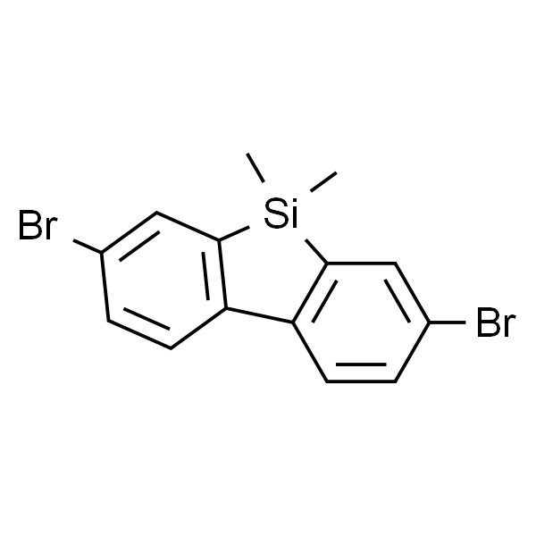 3,7-二溴-5,5-二甲基-5H-二苯并[b,d]甲硅烷基