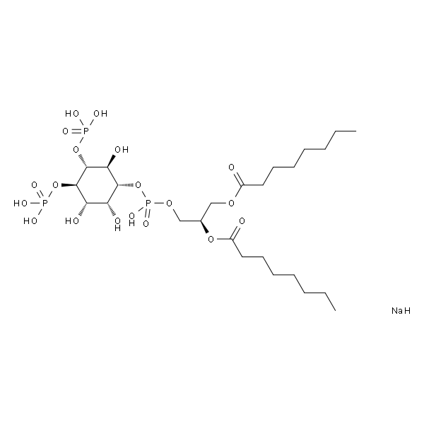 Phosphatidylinositol bis-4,5-phosphate, 1,2-dioctanoyl Na salt