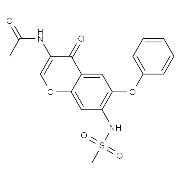 N-(7-(甲基磺胺)-4-氧代-6-苯氧基-4H-色烯-3-基)乙酰胺（艾拉莫德杂质）