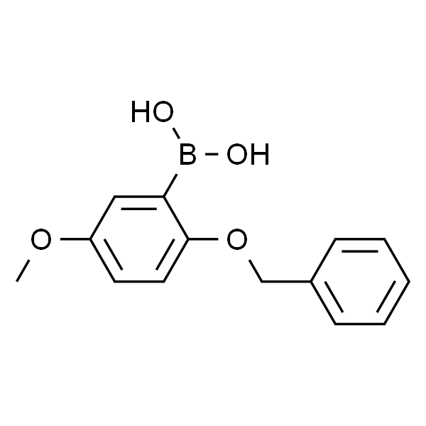 2-苄氧基-5-甲氧基苯硼酸