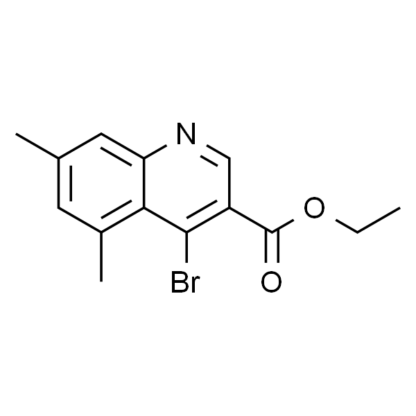 4-溴-5,7-二甲基-3-喹啉羧酸乙酯