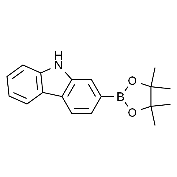 2-(4,4,5,5-四甲基-1,3,2-二氧杂硼杂环戊烷-2-基)-9H-咔唑