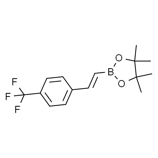 (E)-4，4，5，5-四甲基-2-(4-(三氟甲基)苯乙烯基)-1，3，2-二氧硼戊环