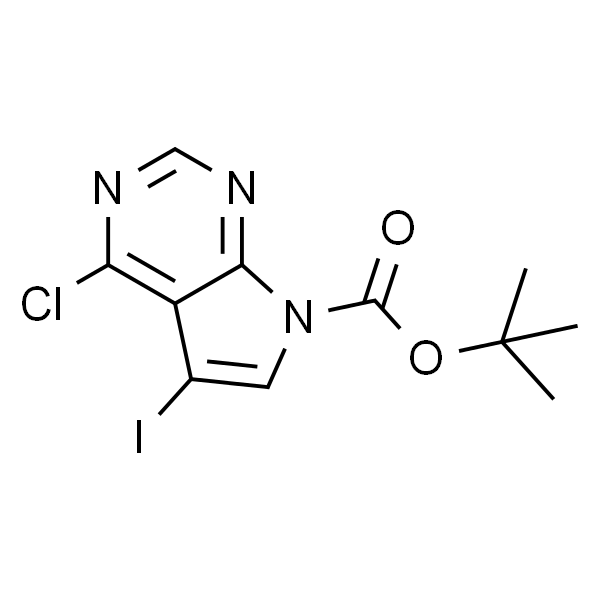 4-氯-5-碘-7H-吡咯并[2,3-d]嘧啶-7-羧酸叔丁酯