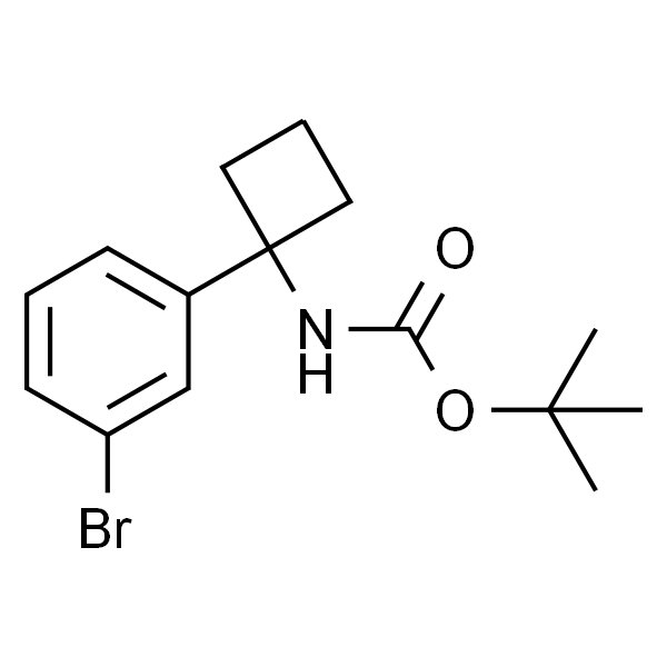 (1-(3-溴苯基)环丁基)氨基甲酸叔丁酯