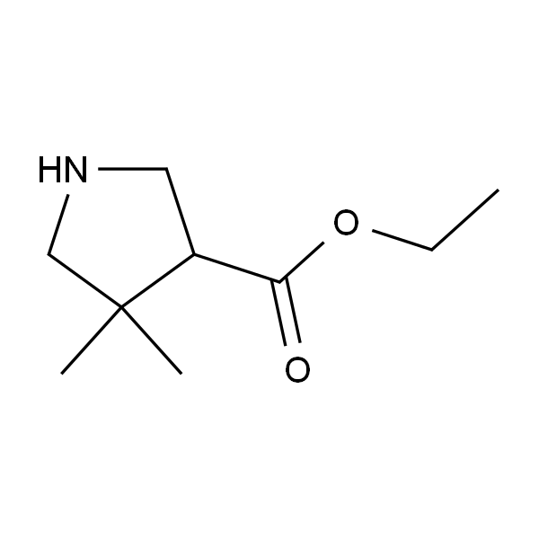 4，4-二甲基吡咯烷-3-羧酸乙酯盐酸盐
