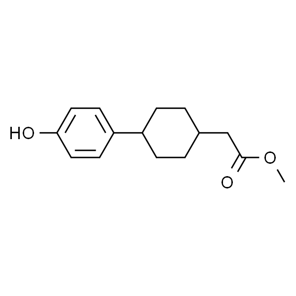 2-(4-(4-羟基苯基)环己基)乙酸甲酯