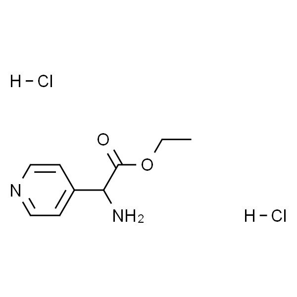2-氨基-2-(4-吡啶基)乙酸乙酯二盐酸盐