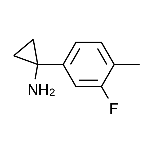 1-（3-氟-4-甲基苯基）环丙烷-1-胺盐酸盐