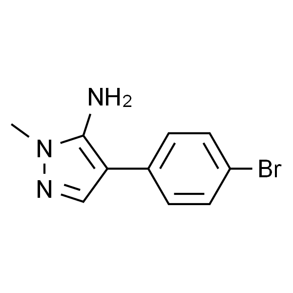 1-甲基-4-(4-溴苯基)吡唑-5-胺