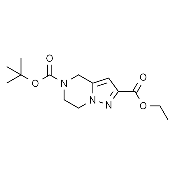 5-叔丁基2-乙基6,7-二氢吡唑并[1,5-a]吡嗪-2,5(4H)-二羧酸酯