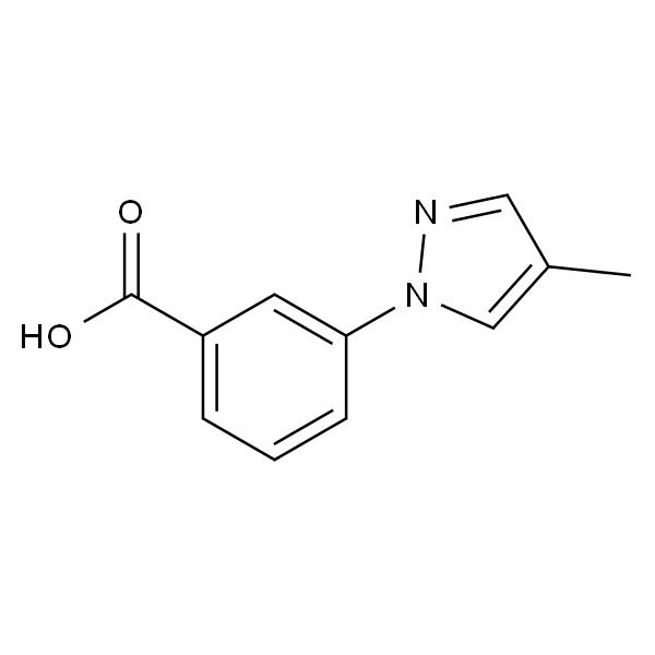 3-(4-甲基-1H-吡唑-1-基)苯甲酸