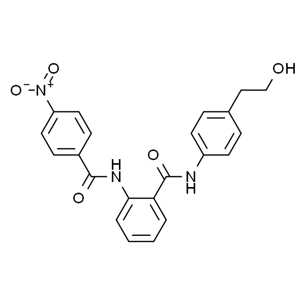 N-(4-(2-羟基乙基)苯基)-2-(4-硝基苯甲酰氨基)苯甲酰胺