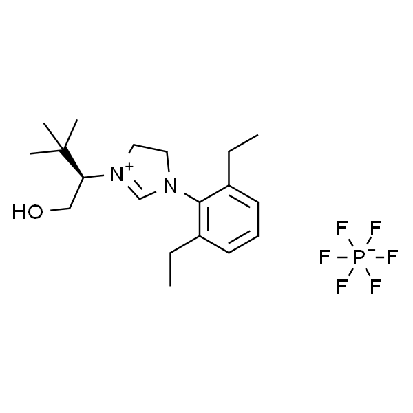 (S)-1-(2,6-diethylphenyl)-3-(1-hydroxy-3,3-dimethylbutan-2-yl)-4,5-dihydro-1H-imidazol-3-ium hexafluorophosphate(V)