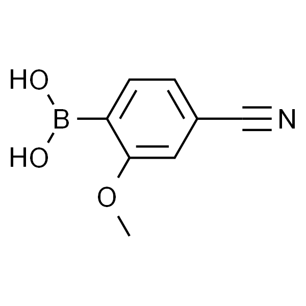 (4-氰基-2-甲氧苯基)硼酸