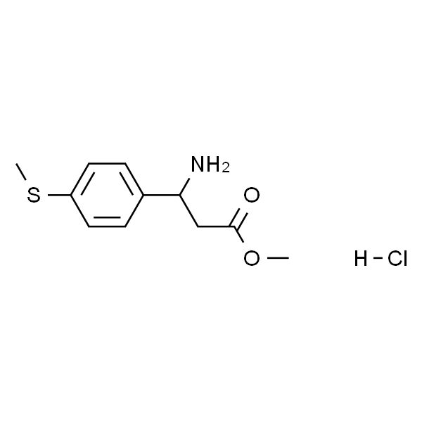 3-氨基-3-(4-(甲硫基)苯基)丙酸甲酯盐酸盐