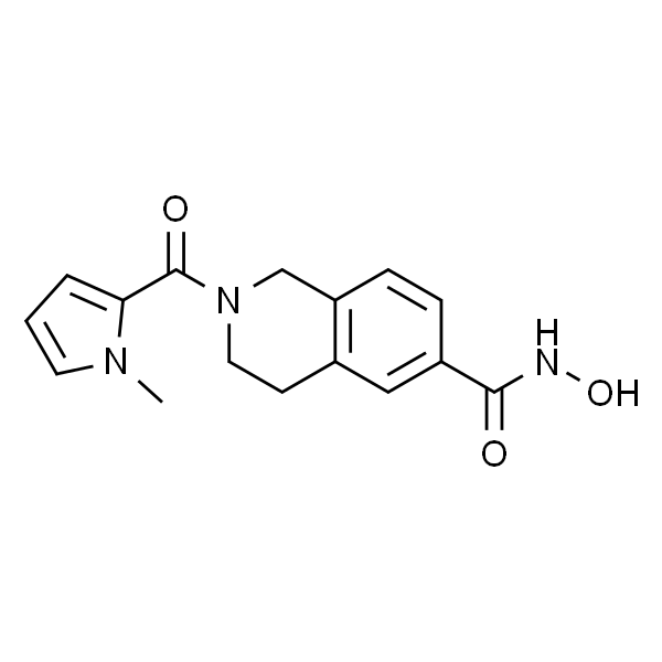 N-羟基-2-(1-甲基-1H-吡咯-2-羰基)-1,2,3,4-四氢异喹啉-6-甲酰胺