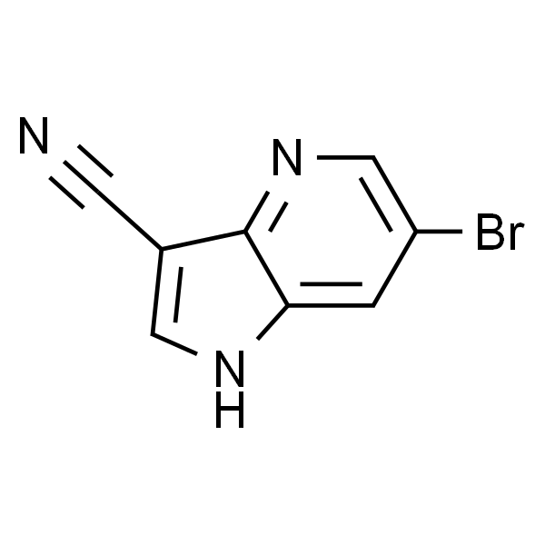 6-溴-1H-吡咯并[3,2-b]吡啶-3-腈
