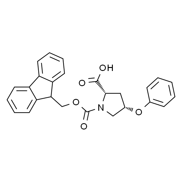 (2s,4s)-1-{[(9h-芴-9-基)甲氧基]羰基}-4-苯氧基吡咯烷-2-羧酸