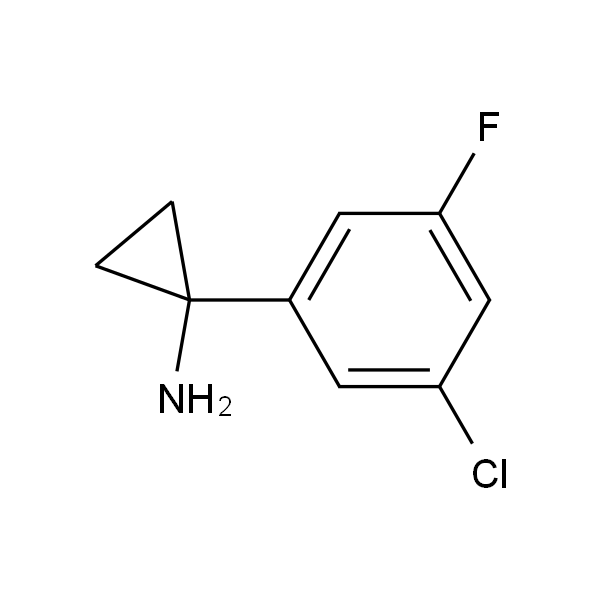 1-（3-氯-5-氟苯基）环丙烷-1-胺盐酸盐