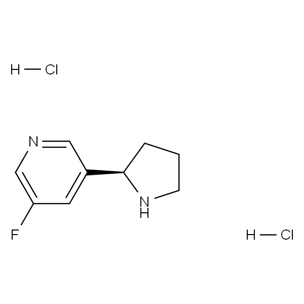 (R)-3-氟-5-(吡咯烷基-2-基)吡啶二盐酸盐