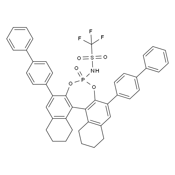N-[(11bR)-2,6-双([1,1''-联苯]-4-基)-8,9,10,11,12,13,14,15-八氢-4-氧化碘萘[2,1-d:1'',2''-f][1,3,2]二氧杂磷酰基-4-基]-1,1,1-三氟甲磺酰胺