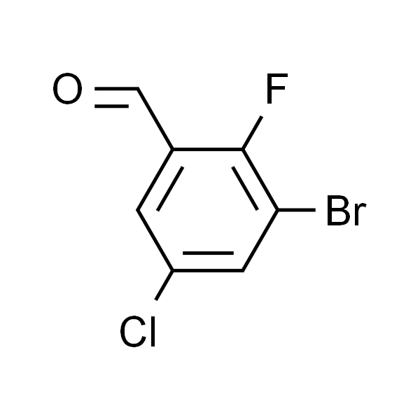 3-溴-5-氯-2-氟苯甲醛