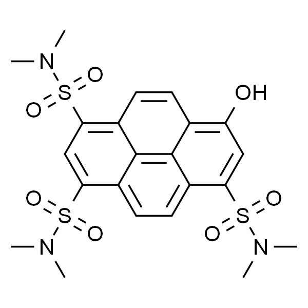 8-Hydroxy-N,N,N',N',N",N"-hexamethylpyrene-1,3,6-trisulfonamide suitable for fluorescence, 