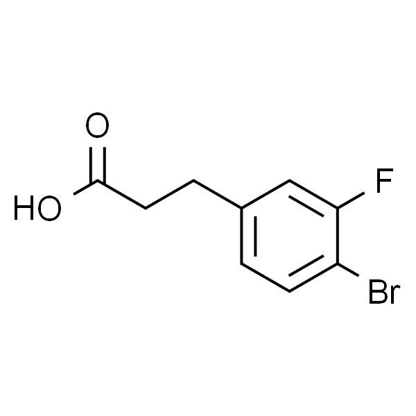3-(4-溴-3-氟苯基)丙酸