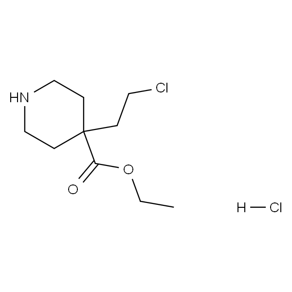 4-(2-氯乙基)哌啶-4-甲酸乙酯盐酸盐