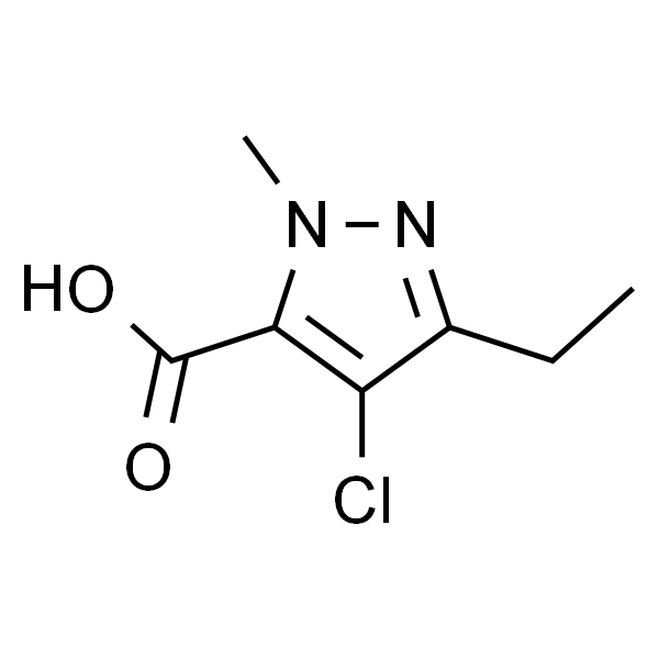 4-氯-3-乙基-1-甲基-1H-吡唑-5-甲酸