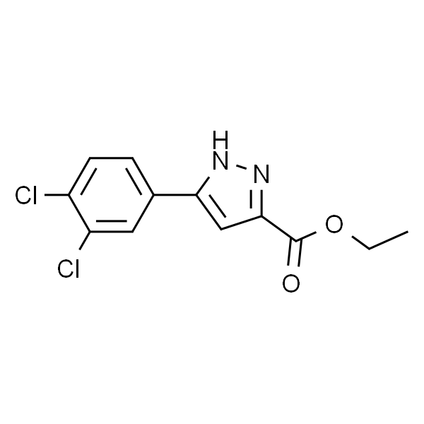 5-(3,4-二氯苯基)-1H-吡唑-3-羧酸乙酯