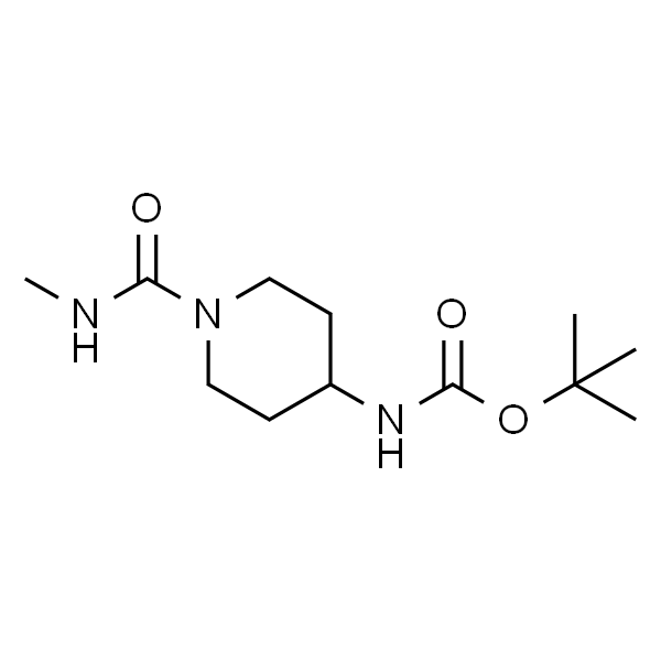 tert-Butyl 1-(methylcarbamoyl)piperidin-4-ylcarbamate