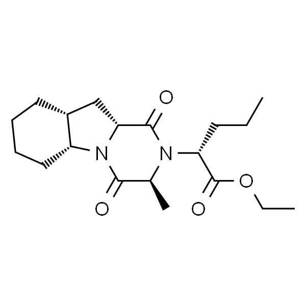 (S)-2-((3S,5aS,9aS,10aS)-3-甲基-1,4-二氧十氢吡嗪并[1,2-a]吲哚-2(1H)-基)戊酸乙酯（培哚普利杂质）