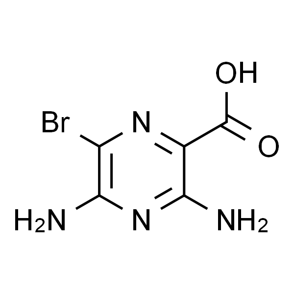 3,5-二氨基-6-溴吡嗪-2-羧酸