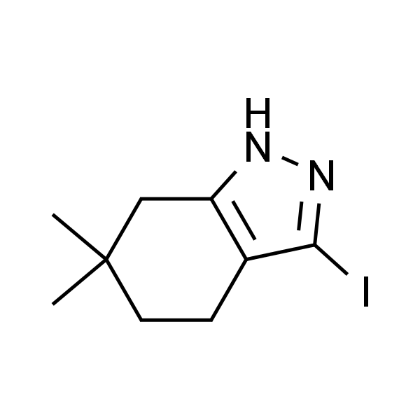 3-碘-6,6-二甲基-4,5,6,7-四氢-1H-吲唑
