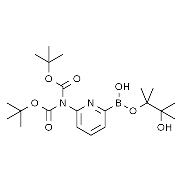 6-(二-Boc-氨基)吡啶-2-硼酸频哪醇酯