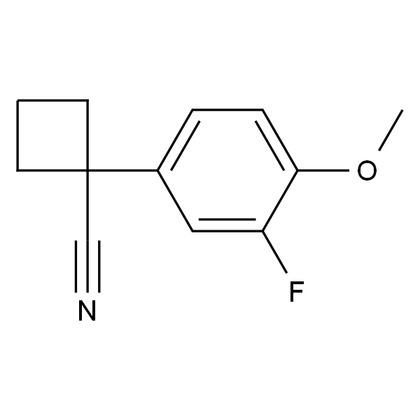 1-（3-氟-4-甲氧基苯基）环丁烷-1-腈