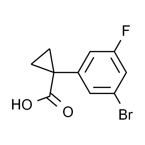 1-(3-溴-5-氟苯基)环丙烷羧酸