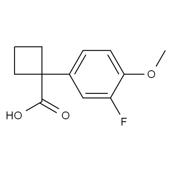 1-（3-氟-4-甲氧基苯基）环丁烷-1-甲酸