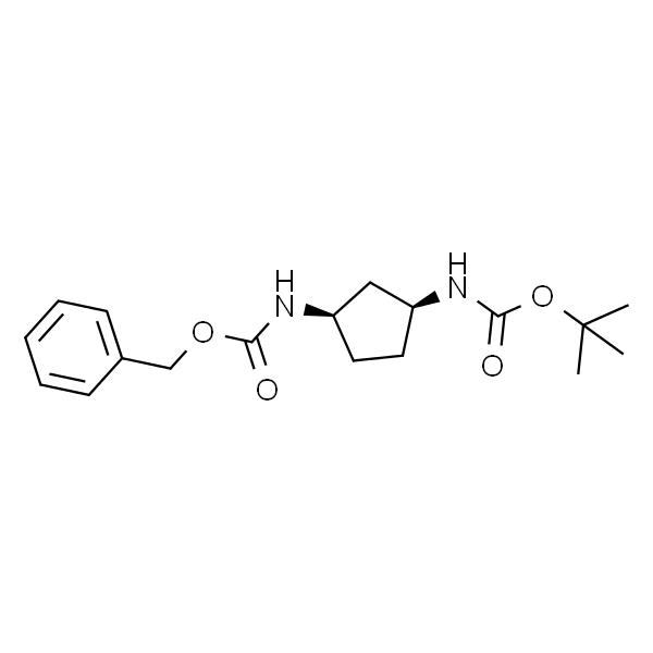 (1S,3R)-1-(Boc-氨基)-3-(Cbz-氨基)环戊烷