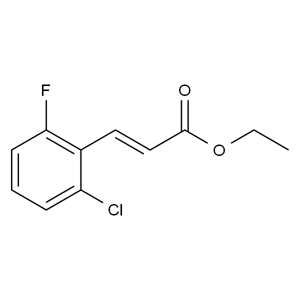 反式-3-（2-氯-6-氟代苯基）丙烯酸乙酯