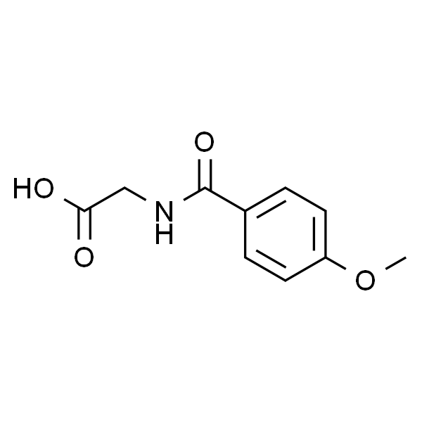 2-(4-甲氧基苯甲酰氨基)乙酸