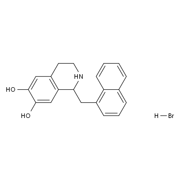 1,2,3,4-四氢-1-(1-萘基甲基)-6,7-异喹啉二醇氢溴酸盐