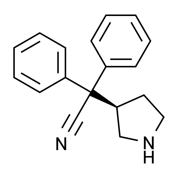 (R)-2,2-diphenyl-2-(pyrrolidin-3-yl)acetonitrile