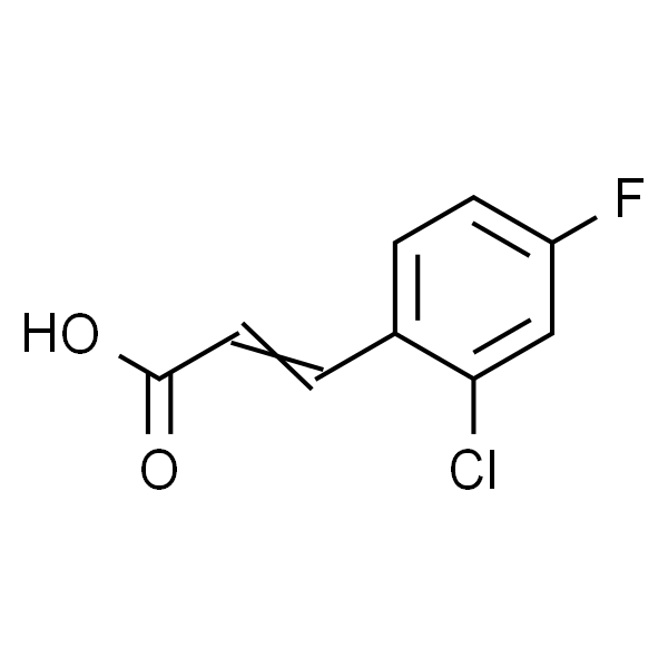 2-氯-4-氟肉桂酸