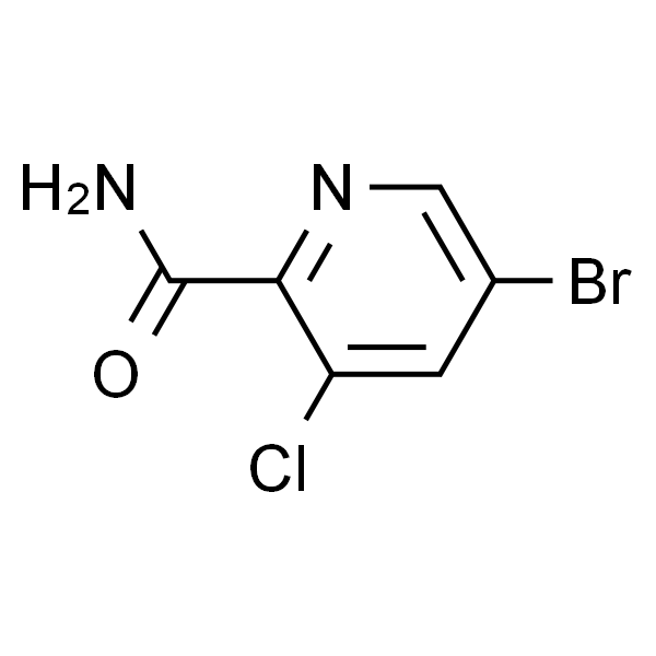 5-溴-3-氯吡啶-2-甲酰胺
