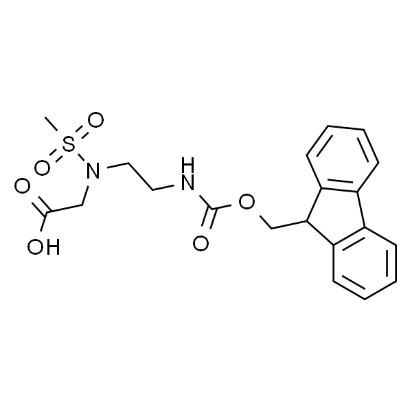2-(N-(2-(((((9H-芴-9-基)甲氧基)羰基)氨基)乙基)甲磺酰氨基)乙酸
