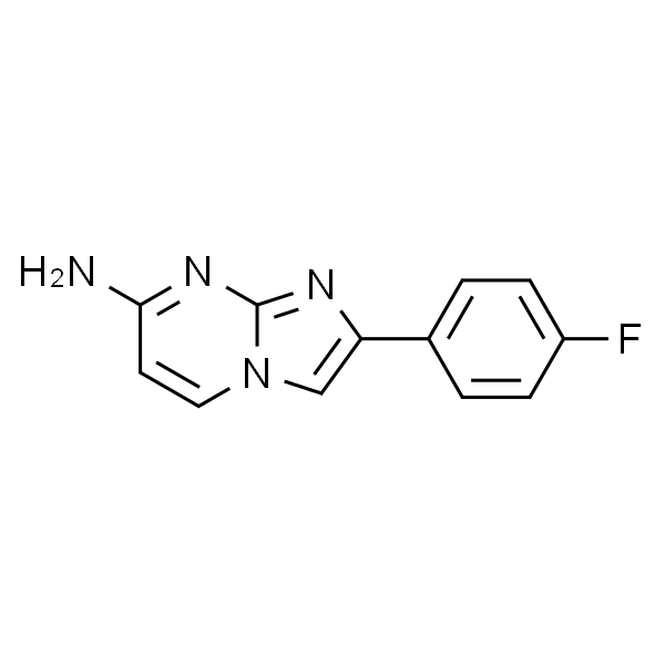 2-(4-氟苯基)咪唑并[1,2-a]嘧啶-7-胺